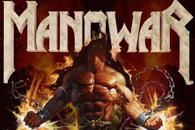 Manowar समूह प्रतीक - एक चेहराविहीन योद्धा