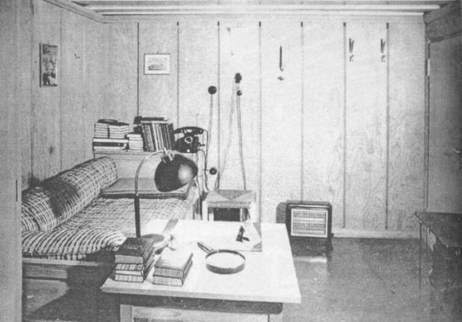 निवास में हिटलर के बेडरूम "Felsennest"
