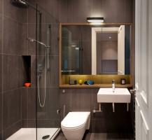 कैसे आसानी से अपने छोटे बाथरूम बड़ा की तुलना में यह है बनाने के लिए। 6 कलात्मक विचारों